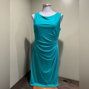 Anne Klein, Size 10 Green Sleeveless Dress